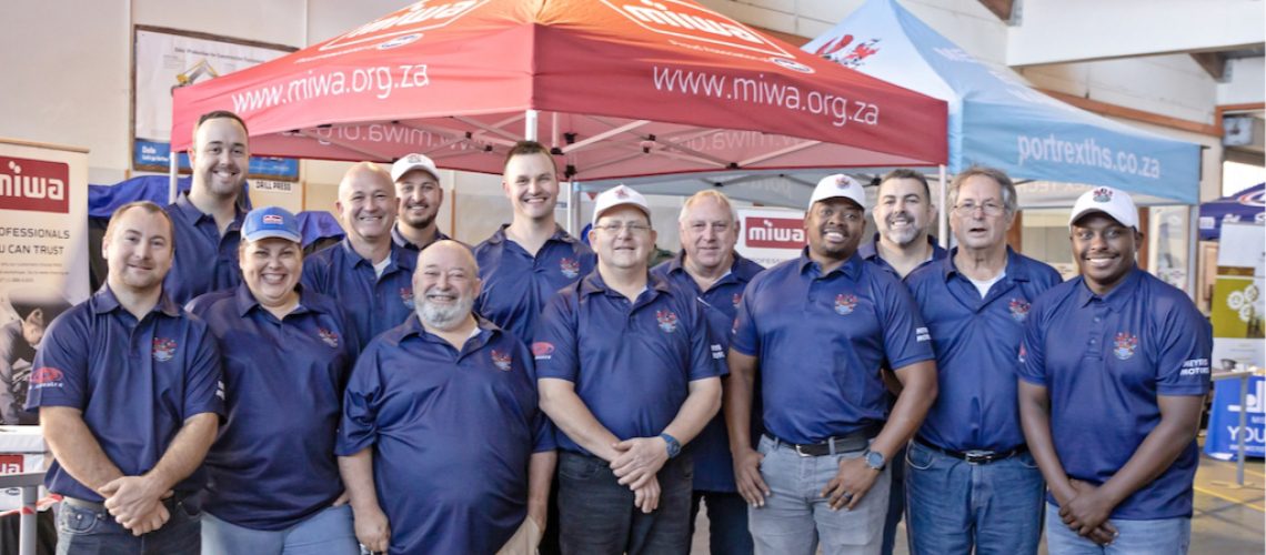 The MIWA and Port Rex team behind the highly successful 2023 Motor Mech show in East London.