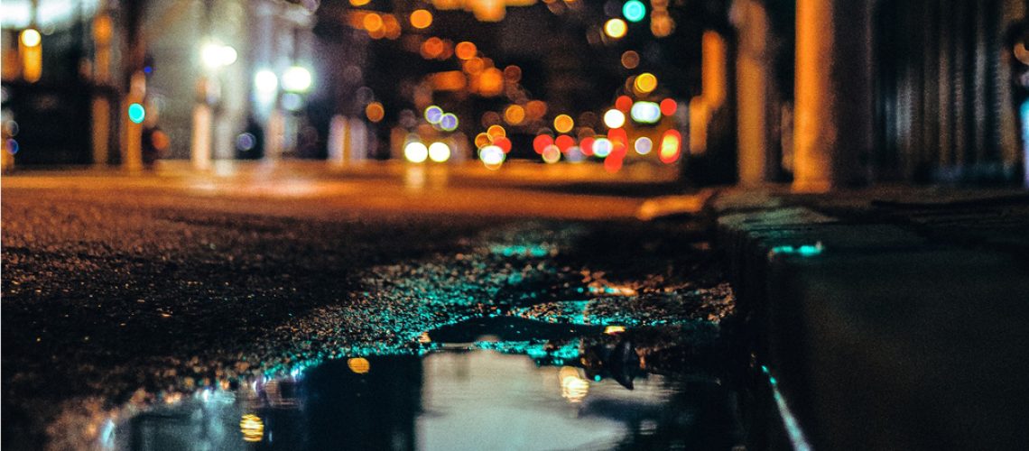 Puddles in the road. Photo by Thugusstavo Santana, Pexels.